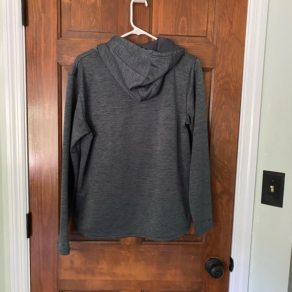 UNDER ARMOR Gray and teal LARGE HOODIE - Picture 2 of 3